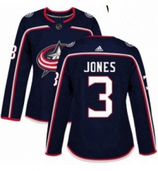 Womens Adidas Columbus Blue Jackets 3 Seth Jones Authentic Navy Blue Home NHL Jersey Womens Adidas Columbus Blue Jackets 3 Seth Jones Authentic Navy Blue Home NHL Jersey