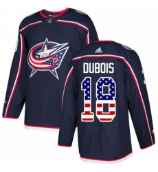 Youth Adidas Columbus Blue Jackets 18 Pierre Luc Dubois Authentic Navy Blue USA Flag Fashion NHL Jersey Youth Adidas Columbus Blue Jackets 18 Pierre Luc Dubois Authentic Navy Blue USA Flag Fashion NHL Jersey