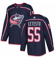 Youth Adidas Columbus Blue Jackets 55 Mark Letestu Authentic Navy Blue Home NHL Jersey Youth Adidas Columbus Blue Jackets 55 Mark Letestu Authentic Navy Blue Home NHL Jersey