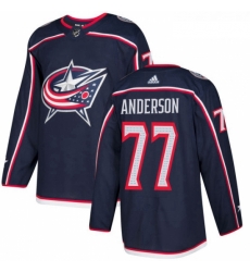 Youth Adidas Columbus Blue Jackets 77 Josh Anderson Premier Navy Blue Home NHL Jersey Youth Adidas Columbus Blue Jackets 77 Josh Anderson Premier Navy Blue Home NHL Jersey
