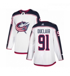 Youth Adidas Columbus Blue Jackets 91 Anthony Duclair Authentic White Away NHL Jersey Youth Adidas Columbus Blue Jackets 91 Anthony Duclair Authentic White Away NHL Jersey