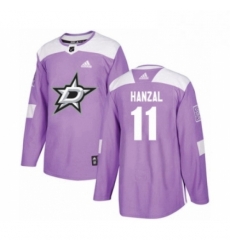 Mens Adidas Dallas Stars 11 Martin Hanzal Authentic Purple Fights Cancer Practice NHL Jersey Mens Adidas Dallas Stars 11 Martin Hanzal Authentic Purple Fights Cancer Practice NHL Jersey