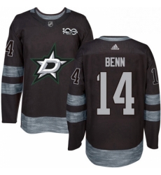 Mens Adidas Dallas Stars 14 Jamie Benn Authentic Black 1917 2017 100th Anniversary NHL Jersey Mens Adidas Dallas Stars 14 Jamie Benn Authentic Black 1917 2017 100th Anniversary NHL Jersey