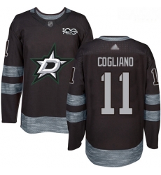 Stars #11 Andrew Cogliano Black 1917 2017 100th Anniversary Stitched Hockey Jersey Stars #11 Andrew Cogliano Black 1917 2017 100th Anniversary Stitched Hockey Jersey