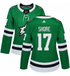 Womens Adidas Dallas Stars 17 Devin Shore Authentic Green Home NHL Jersey Womens Adidas Dallas Stars 17 Devin Shore Authentic Green Home NHL Jersey