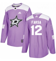 Youth Adidas Dallas Stars 12 Radek Faksa Authentic Purple Fights Cancer Practice NHL Jersey Youth Adidas Dallas Stars 12 Radek Faksa Authentic Purple Fights Cancer Practice NHL Jersey
