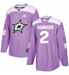 Youth Adidas Dallas Stars 2 Dan Hamhuis Authentic Purple Fights Cancer Practice NHL Jersey Youth Adidas Dallas Stars 2 Dan Hamhuis Authentic Purple Fights Cancer Practice NHL Jersey