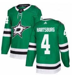 Youth Adidas Dallas Stars 4 Craig Hartsburg Authentic Green Home NHL Jersey Youth Adidas Dallas Stars 4 Craig Hartsburg Authentic Green Home NHL Jersey