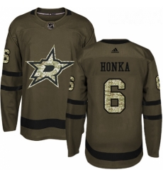 Youth Adidas Dallas Stars 6 Julius Honka Authentic Green Salute to Service NHL Jersey Youth Adidas Dallas Stars 6 Julius Honka Authentic Green Salute to Service NHL Jersey