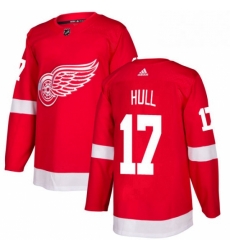 Mens Adidas Detroit Red Wings 17 Brett Hull Premier Red Home NHL Jersey Mens Adidas Detroit Red Wings 17 Brett Hull Premier Red Home NHL Jersey