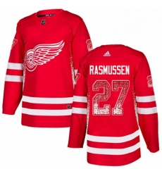 Mens Adidas Detroit Red Wings 27 Michael Rasmussen Authentic Red Drift Fashion NHL Jersey Mens Adidas Detroit Red Wings 27 Michael Rasmussen Authentic Red Drift Fashion NHL Jersey