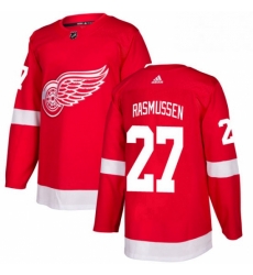 Mens Adidas Detroit Red Wings 27 Michael Rasmussen Authentic Red Home NHL Jersey Mens Adidas Detroit Red Wings 27 Michael Rasmussen Authentic Red Home NHL Jersey