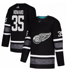 Mens Adidas Detroit Red Wings 35 Jimmy Howard Black 2019 All Star Game Parley Authentic Stitched NHL Jersey Mens Adidas Detroit Red Wings 35 Jimmy Howard Black 2019 All Star Game Parley Authentic Stitched NHL Jersey