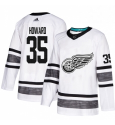 Mens Adidas Detroit Red Wings 35 Jimmy Howard White 2019 All Star Game Parley Authentic Stitched NHL Jersey Mens Adidas Detroit Red Wings 35 Jimmy Howard White 2019 All Star Game Parley Authentic Stitched NHL Jersey