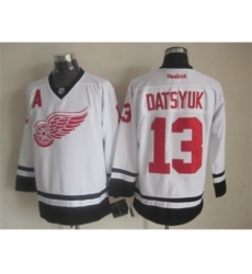NHL Detroit Red Wings #13 Pavel Datsyuk black-white jerseys NHL Detroit Red Wings #13 Pavel Datsyuk black-white jerseys