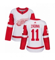 Womens Adidas Detroit Red Wings 11 Filip Zadina Authentic White Away NHL Jersey Womens Adidas Detroit Red Wings 11 Filip Zadina Authentic White Away NHL Jersey