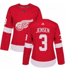 Womens Adidas Detroit Red Wings 3 Nick Jensen Premier Red Home NHL Jersey Womens Adidas Detroit Red Wings 3 Nick Jensen Premier Red Home NHL Jersey