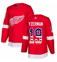 Youth Adidas Detroit Red Wings 19 Steve Yzerman Authentic Red USA Flag Fashion NHL Jersey Youth Adidas Detroit Red Wings 19 Steve Yzerman Authentic Red USA Flag Fashion NHL Jersey