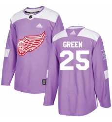 Youth Adidas Detroit Red Wings 25 Mike Green Authentic Purple Fights Cancer Practice NHL Jersey Youth Adidas Detroit Red Wings 25 Mike Green Authentic Purple Fights Cancer Practice NHL Jersey