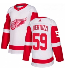Youth Adidas Detroit Red Wings 59 Tyler Bertuzzi Authentic White Away NHL Jersey Youth Adidas Detroit Red Wings 59 Tyler Bertuzzi Authentic White Away NHL Jersey