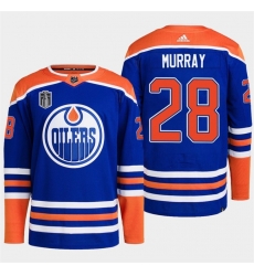 Men Edmonton Oilers 28 Connor Brown Royal 2024 Stanley Cup Final Patch Stitched Jersey Men Edmonton Oilers 28 Connor Brown Royal 2024 Stanley Cup Final Patch Stitched Jersey