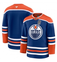 Men Edmonton Oilers Blank Royal 2025 Stanley Cup Final Patch Stitched Hockey Jersey Men Edmonton Oilers Blank Royal 2025 Stanley Cup Final Patch Stitched Hockey Jersey