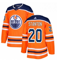 Mens Adidas Edmonton Oilers 20 Ryan Stanton Authentic Orange Home NHL Jersey Mens Adidas Edmonton Oilers 20 Ryan Stanton Authentic Orange Home NHL Jersey