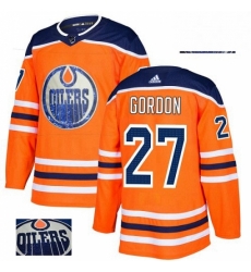 Mens Adidas Edmonton Oilers 27 Boyd Gordon Authentic Orange Fashion Gold NHL Jersey Mens Adidas Edmonton Oilers 27 Boyd Gordon Authentic Orange Fashion Gold NHL Jersey