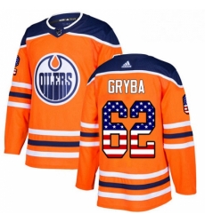 Mens Adidas Edmonton Oilers 62 Eric Gryba Authentic Orange USA Flag Fashion NHL Jersey Mens Adidas Edmonton Oilers 62 Eric Gryba Authentic Orange USA Flag Fashion NHL Jersey