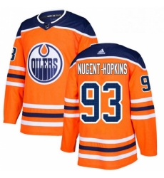 Mens Adidas Edmonton Oilers 93 Ryan Nugent Hopkins Authentic Orange Home NHL Jersey Mens Adidas Edmonton Oilers 93 Ryan Nugent Hopkins Authentic Orange Home NHL Jersey