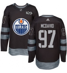 Oilers #97 Connor McDavid Black 1917 2017 100th Anniversary Stitched NHL Jersey Oilers #97 Connor McDavid Black 1917 2017 100th Anniversary Stitched NHL Jersey