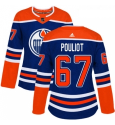 Womens Adidas Edmonton Oilers 67 Benoit Pouliot Authentic Royal Blue Alternate NHL Jersey Womens Adidas Edmonton Oilers 67 Benoit Pouliot Authentic Royal Blue Alternate NHL Jersey