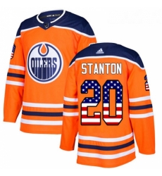 Youth Adidas Edmonton Oilers 20 Ryan Stanton Authentic Orange USA Flag Fashion NHL Jersey Youth Adidas Edmonton Oilers 20 Ryan Stanton Authentic Orange USA Flag Fashion NHL Jersey