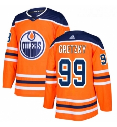 Youth Adidas Edmonton Oilers 99 Wayne Gretzky Authentic Orange Home NHL Jersey Youth Adidas Edmonton Oilers 99 Wayne Gretzky Authentic Orange Home NHL Jersey