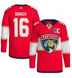 Men Florida Panthers 16 Aleksander Barkov Red 2024 Stanley Cup Final Patch Stitched Jersey Men Florida Panthers 16 Aleksander Barkov Red 2024 Stanley Cup Final Patch Stitched Jersey