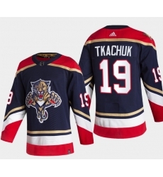 Men Florida Panthers 19 Matthew Tkachuk 2022 Navy Reverse Retro Stitched Jersey Men Florida Panthers 19 Matthew Tkachuk 2022 Navy Reverse Retro Stitched Jersey
