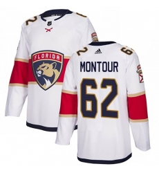 Men Florida Panthers 62 Brandon Montour White Stitched NHL Jersey Men Florida Panthers 62 Brandon Montour White Stitched NHL Jersey