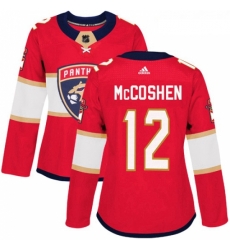 Womens Adidas Florida Panthers 12 Ian McCoshen Premier Red Home NHL Jersey Womens Adidas Florida Panthers 12 Ian McCoshen Premier Red Home NHL Jersey