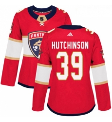 Womens Adidas Florida Panthers 39 Michael Hutchinson Premier Red Home NHL Jersey Womens Adidas Florida Panthers 39 Michael Hutchinson Premier Red Home NHL Jersey