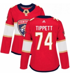Womens Adidas Florida Panthers 74 Owen Tippett Authentic Red Home NHL Jersey Womens Adidas Florida Panthers 74 Owen Tippett Authentic Red Home NHL Jersey
