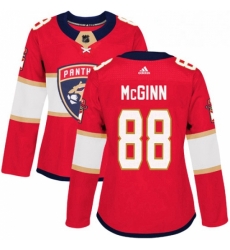 Womens Adidas Florida Panthers 88 Jamie McGinn Authentic Red Home NHL Jersey Womens Adidas Florida Panthers 88 Jamie McGinn Authentic Red Home NHL Jersey