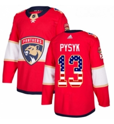 Youth Adidas Florida Panthers 13 Mark Pysyk Authentic Red USA Flag Fashion NHL Jersey Youth Adidas Florida Panthers 13 Mark Pysyk Authentic Red USA Flag Fashion NHL Jersey