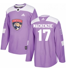 Youth Adidas Florida Panthers 17 Derek MacKenzie Authentic Purple Fights Cancer Practice NHL Jersey Youth Adidas Florida Panthers 17 Derek MacKenzie Authentic Purple Fights Cancer Practice NHL Jersey