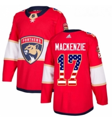 Youth Adidas Florida Panthers 17 Derek MacKenzie Authentic Red USA Flag Fashion NHL Jersey Youth Adidas Florida Panthers 17 Derek MacKenzie Authentic Red USA Flag Fashion NHL Jersey