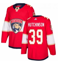 Youth Adidas Florida Panthers 39 Michael Hutchinson Premier Red Home NHL Jersey Youth Adidas Florida Panthers 39 Michael Hutchinson Premier Red Home NHL Jersey
