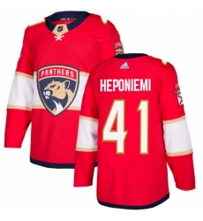 Youth Adidas Florida Panthers 41 Aleksi Heponiemi Authentic Red Home NHL Jersey Youth Adidas Florida Panthers 41 Aleksi Heponiemi Authentic Red Home NHL Jersey