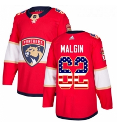 Youth Adidas Florida Panthers 62 Denis Malgin Authentic Red USA Flag Fashion NHL Jersey Youth Adidas Florida Panthers 62 Denis Malgin Authentic Red USA Flag Fashion NHL Jersey
