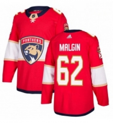Youth Adidas Florida Panthers 62 Denis Malgin Premier Red Home NHL Jersey Youth Adidas Florida Panthers 62 Denis Malgin Premier Red Home NHL Jersey