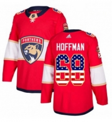 Youth Adidas Florida Panthers 68 Mike Hoffman Authentic Red USA Flag Fashion NHL Jersey Youth Adidas Florida Panthers 68 Mike Hoffman Authentic Red USA Flag Fashion NHL Jersey