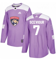 Youth Adidas Florida Panthers 7 Colton Sceviour Authentic Purple Fights Cancer Practice NHL Jersey Youth Adidas Florida Panthers 7 Colton Sceviour Authentic Purple Fights Cancer Practice NHL Jersey
